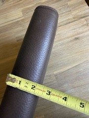 FRANKLIN COVEY Binder Green Line 10” x 8” NEW 90s GREEN With BROWN Leather Trim