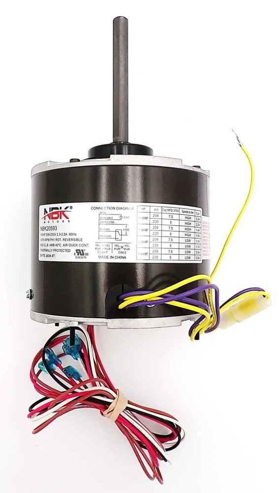 TEGRO REPLACEMENT For RHEEM 51-20354-11 51-20668-11 Condenser Motor 230V