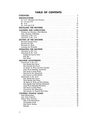 Barber Colman 6-10, 6-16,-6-20,-16-16, 16-36, &16-56 Hobbing Operator Manual*10