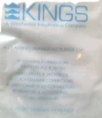 Lot Of 6 Kings Electronics 2065-10-9 RF Coaxial Connector.