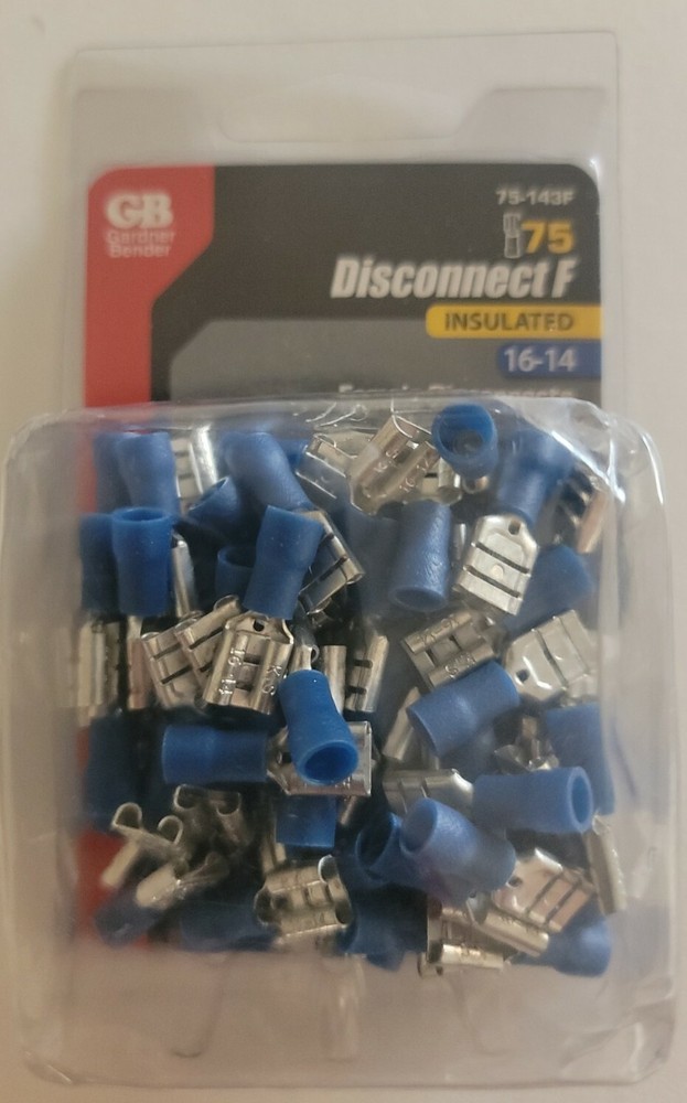 Garder Bender 16-14 AWG 0.250 in Disconnect Female (72-Pack)