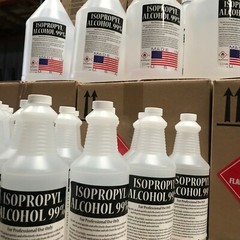 Isopropyl Rubbing Alcohol 99% PURE 1-Gallon IPA 1 Gallon MADE IN USA