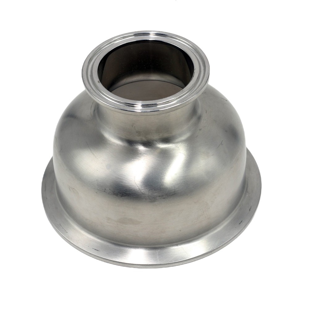 HFS(R) Tri Clamp 3″ to 6″ Hemispherical Bowl Reducers 304 Stainless Steel