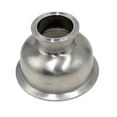 HFS(R) Tri Clamp 3″ to 6″ Hemispherical Bowl Reducers 304 Stainless Steel
