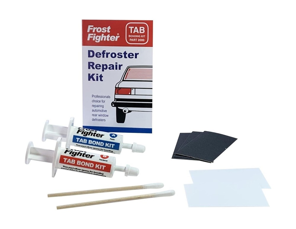 Rear Window Defroster/Defogger Tab Bonding Repair Kit 2000 Frost Fighter 2000
