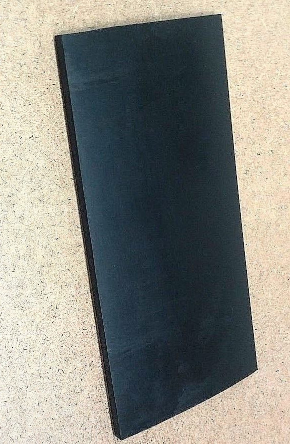 Neoprene Rubber Solid Flex Sheet 3/16″ Thick x 8″ x 12″ Rect 60 D Std Flex