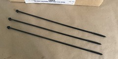 OlyLog structural wood screws 14″ with Hex Head 60 Pcs