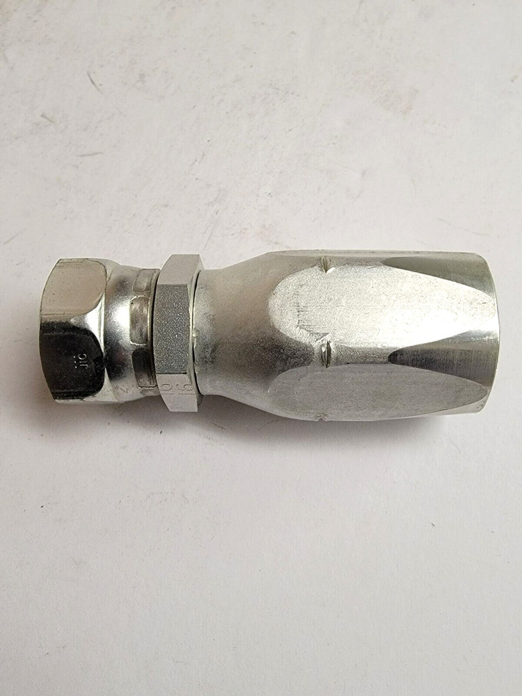 EATON AEROQUIP FEMALE 37 SWIVEL, REUSABLE STRAIGHT HOSE FITTING. 190933-16S.