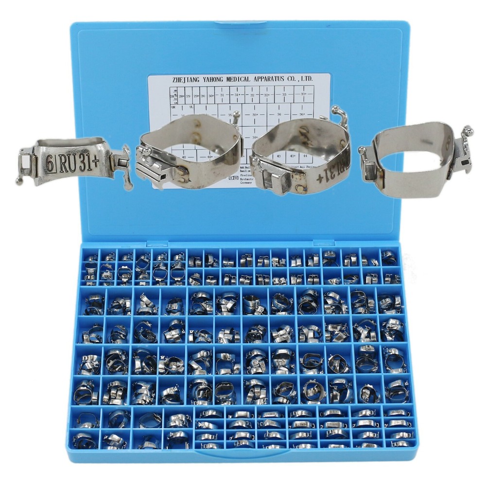 Dental Orthodontic Molar Bands Single Tube MBT 022 Conv Lingual Sheath 3M Type