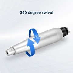 NSK Dental Hygiene Prophy Handpiece Air Motor 4Holes & 4:1 Nose Cone 360° Swivel