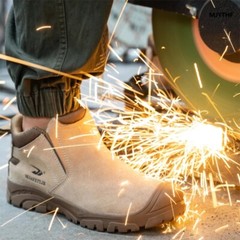 Safety Shoes Men Indestructible Shoes Construction Work Shoes Male Welder Boots