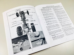 Allis Chalmers D-17 Series 1 One Tractor Service Parts Operators Manual Catalog