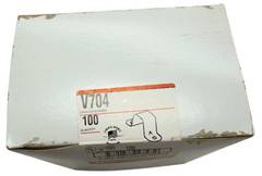 (Box of 100) Wiremold V704 Ivory STL Strap 700 *Free Shipping*