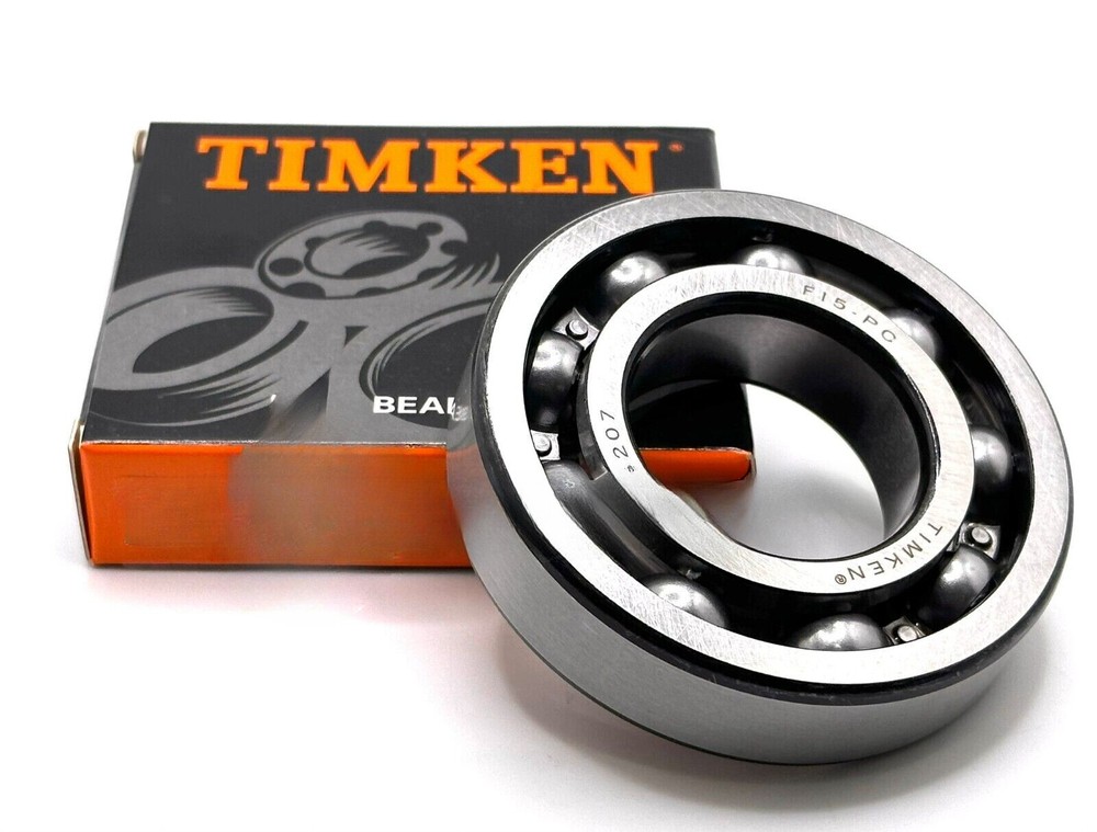 NEW TIMKEN 6207 C3 DEEP GROOVE BALL BEARING, OPEN, NO SEALS 35x72x17mm