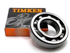 NEW TIMKEN 6207 C3 DEEP GROOVE BALL BEARING, OPEN, NO SEALS 35x72x17mm