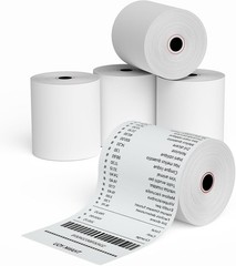 2-1/4″ X 85′ Thermal Paper Rolls for Credit Card -2.25 x 85 ft Thermal Paper …