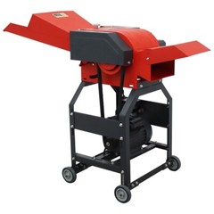4-Blade Hay Cutter Pulverizer Feed Chaff Crop Straw Breaker 220V 400-800kg/h