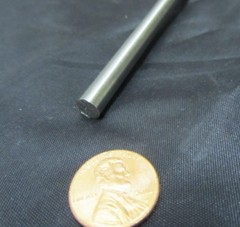 4140/4142 Steel Rod, Metric 7 mm Dia. (-0.051) x 3 FT Length