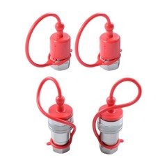 2 Sets 1/2″ Ag Hydraulic Quick Connect Couplers Couplings Ball Pioneer Style