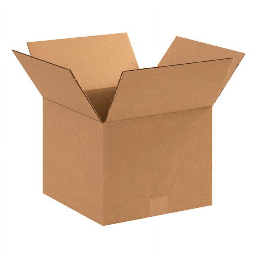 12 x 12 x 9″ Corrugated Boxes ECT-32 Brown Shipping/Moving Boxes 25/Bundle
