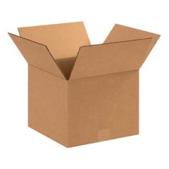 12 x 12 x 9″ Corrugated Boxes ECT-32 Brown Shipping/Moving Boxes 25/Bundle
