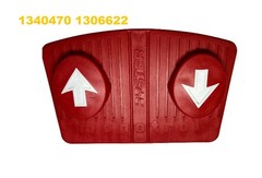 1340470 1306622 HYSTER FORKLIFT PEDAL PAD 580047527 YALE MONOTROL SYSTEM