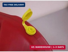10pcs Gas Can Vents For Plastic Gas Cans – Yellow Plastic Can Vent Caps, Gas Bre
