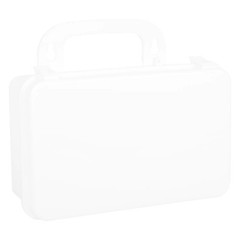 Empty First Aid Kit 16 Unit Plastic Box