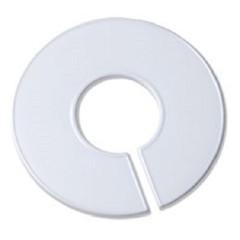 White Round Plastic Blank Rack Size Dividers – Multi-Pack