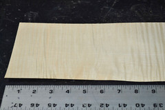 Curly Maple Raw Wood Veneer Sheet 4.5 x 46 inches 1/42nd 4669-51