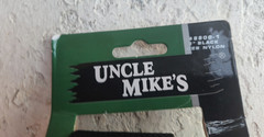 Uncle Mike’s Holster Belt 2″ Black Web Nylon 8800 1
