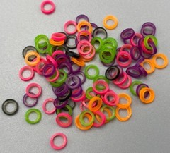 5000Pcs 2.5/3.5/4.5/6.5OZ Dental Orthodontic Rubber Band Elastic Braces Big Pack