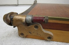 Vintage INGENTO No. 4 12″ PAPER TRIMMER Cutter SOLID WOOD