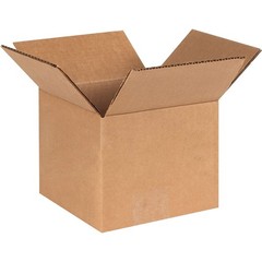 BOX USA Shipping Boxes Medium 6″L x 6″W x 5″H 25-Pack – 6x6x5 Standard, Kraft