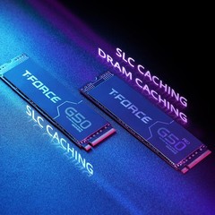 TEAMGROUP T-Force G50 512GB SLC Caching 3D TLC NAND NVMe InnoGrit PCIe Gen4x4…