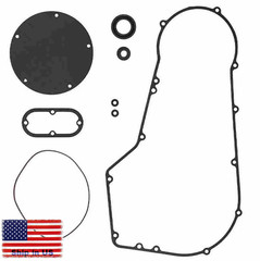GASKET SEAL KIT FOR HARLEY SOFTAIL DYNA MODELS 1994-2005 PRIMARY CLUTCH COVER