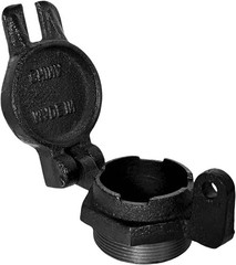 2 Inch Flip Top Vented Locking Fill Cap,Diesel Fuel Tank Cap Use for Diesel Tran
