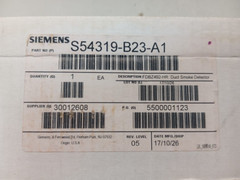 Siemens / Duct Smoke Detector / FDBZ492-HR / S54319-B23-A1