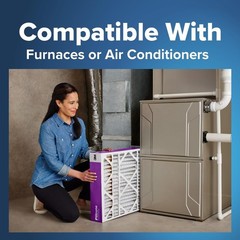 Filtrete 20x20x4 AC Furnace Air Filter, MPR 1550, MERV 12, Fits Honeywell, CE…