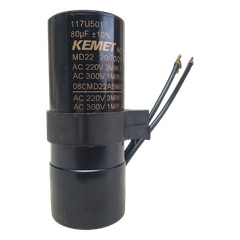 Secop 117U5017 Start Capacitor 80uF 125V for Danfoss Compressor SC12MLX.2 802264
