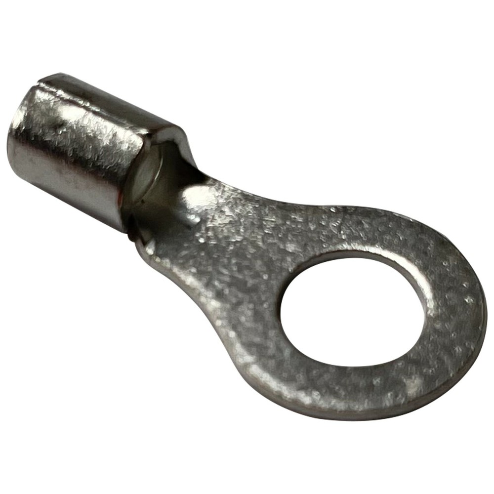 (25) Non-Insulated 8 Gauge 5/16″ Ring Terminal Uninsulated Wire Connector – USA