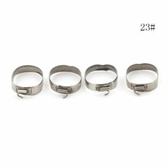 4 Pcs Orthodontic1st Molar Band&Buccal Tube U3/L2 Convertible Roth.022 29#-43+#