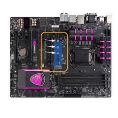 PCIe NVMe M.2 Mounting Screws Standoffs Assortment Kit for Motherboard SSD