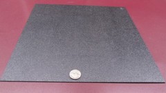 ABS Sheet Haircell Textured, 1 Side, Black, .062″ (1/16″) x 12″ x 12″, 8 Units