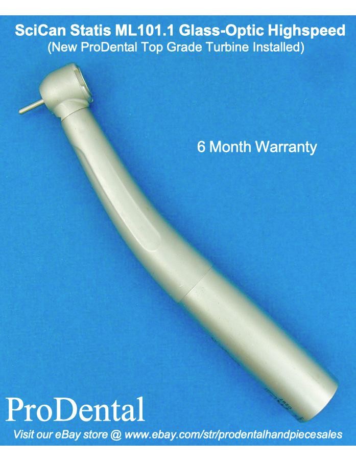 SciCan Statis ML101.1 Glass-Optic Dental Highspeed Handpiece – ProDental