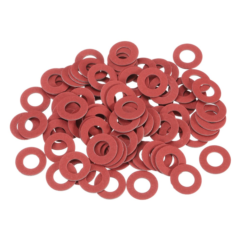 220Pcs M4 Fiber Flat Washers Plain Washer 4mm ID 12mm OD 1mm Thick]