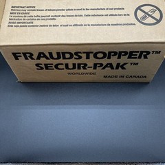 Deposit Bags🔥 (500 Count) 9×12 Clear Tamper-Evident Fraudstopper Ice Secur-Pak
