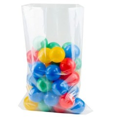 14″ x 24″ Clear Poly Bags 1.5-Mil Lay Flat Open Top Plastic Packaging Packing
