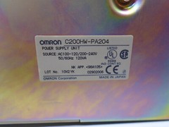 C200HW-PA204 Omron Power Supply Unit W33
