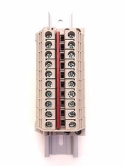 Solar Combiner Box Connector DIN Rail Terminal Blocks Dinkle 8AWG 50A 600V